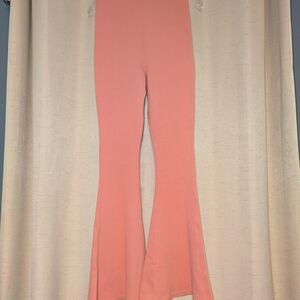 Urban Outfitters Coral Flare Leggings